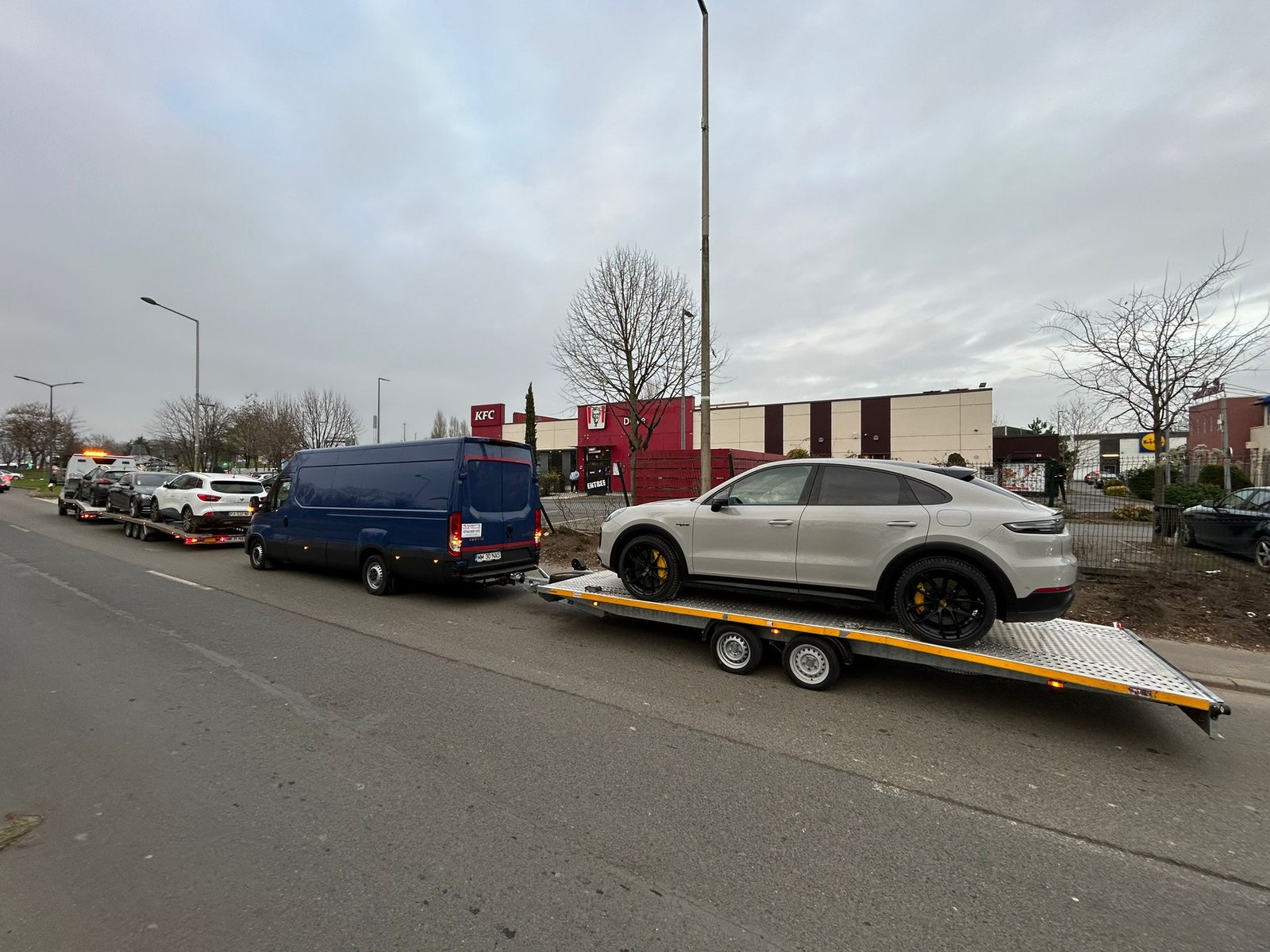 Transport autoturisme cu licență CMR - Nasotte platformă modernă