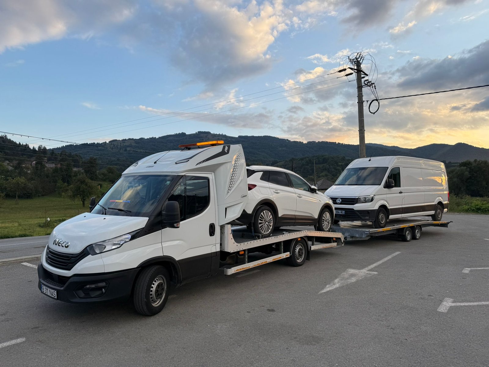 Platformă transport auto Belgia Austria Ungaria - Nasotte